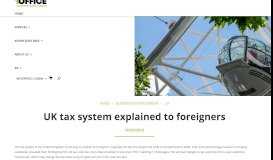 
							         UK tax system explained to foreigners - 1Office								  
							    