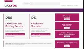 
							         ukcrbs | Online DBS and Disclosure Scotland Criminal Record Checks								  
							    