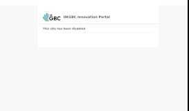
							         UKGBC Innovation Portal - Powered by Crowdicity								  
							    