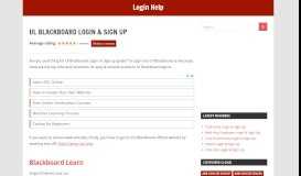 
							         Ul Blackboard Login & sign in guide, easy process to login ...								  
							    