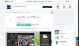 
							         UlangoTV Live IPTV Explorer for Android - APK Download								  
							    