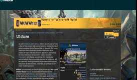 
							         Uldum | WoWWiki | FANDOM powered by Wikia								  
							    