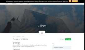 
							         Uline | Jobs, Benefits, Business Model, Founding Story - Cleverism								  
							    