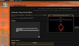 
							         Ultimate Chaos Portal Effect - Official Path of Exile Wiki								  
							    