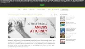 
							         Ultimate Collection of Amicus Attorney Materials								  
							    