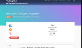 
							         Ultimate Medical Academy (UMA) Reviews, Financial Aid, FAFSA ...								  
							    