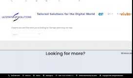 
							         Ultimate Satellite Solutions Tech Portal								  
							    