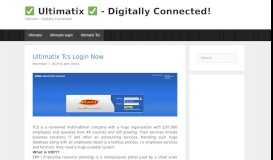 
							         Ultimatix - Digitally Connected! Help Guide -								  
							    