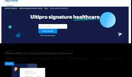 
							         Ultipro signature healthcare | SignNow								  
							    