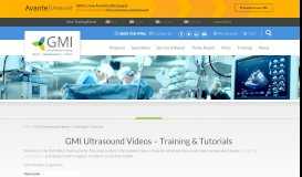 
							         Ultrasound Video Training and Tutorials | GMI								  
							    