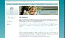 
							         Ultrasound - Women Gynecology and Childbirth Associates, P.C.								  
							    