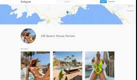 
							         UM Beach House Portals on Instagram • Photos and Videos								  
							    