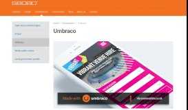 
							         Umbraco CMS & Umbraco development | S8080								  
							    