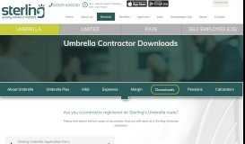 
							         Umbrella Contractor Downloads | Sterling Group								  
							    
