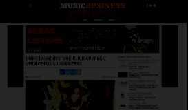 
							         UMPG launches 'one-click advance' service for songwriters - Music ...								  
							    