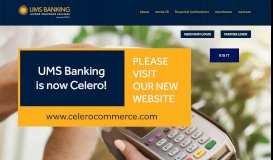 
							         UMS Banking: Payment Processing & Merchant Services								  
							    