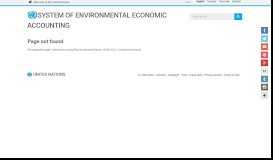 
							         UN FAO Tools - System of Environmental Economic Accounting								  
							    