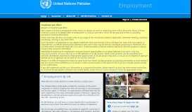 
							         UN Jobs - United Nations Pakistan								  
							    
