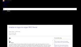 
							         Unable to login to vtiger MYC Portal - Stack Overflow								  
							    