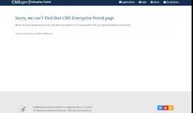 
							         Unauth Microstrategy Reports Link - CMS Enterprise Portal								  
							    
