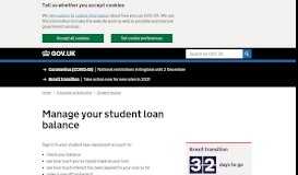 
							         UNAUTH_PAYMENT - Student Loan Repayment								  
							    