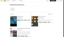 
							         unblocked Stories - Wattpad								  
							    