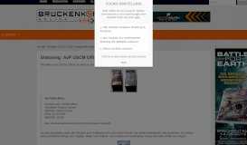 
							         Unboxing: AvP USCM Officer – Brückenkopf-Online.com – das ...								  
							    