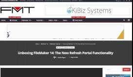 
							         Unboxing FileMaker 14: The New Refresh Portal ... - FileMaker Today								  
							    