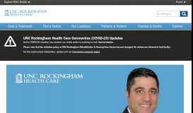 
							         UNC Rockingham Health Care								  
							    