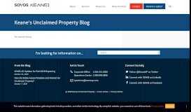 
							         Unclaimed Property Compliance Portal - Keane Unclaimed Property								  
							    