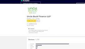 
							         Uncle Buck Finance LLP Reviews | Read Customer Service ...								  
							    