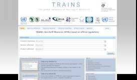 
							         UNCTAD TRAINS - Non-Tariff Measures								  
							    