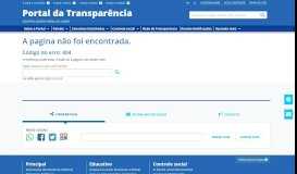 
							         undefined - Portal da Transparência								  
							    