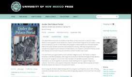 
							         Under the Palace Portal | University of New Mexico Press								  
							    