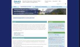 
							         Undergrad Scholarship - DAAD - Readyportal								  
							    