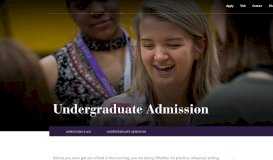 
							         Undergraduate Admission | Emerson College								  
							    