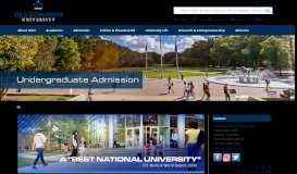 
							         Undergraduate Admission - Old Dominion University								  
							    