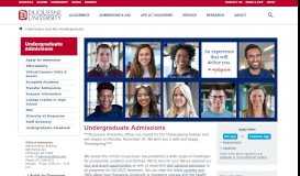 
							         Undergraduate Admissions | Duquesne University								  
							    