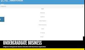 
							         Undergraduate Business | UNC Kenan-Flagler Business School								  
							    