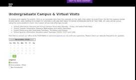 
							         Undergraduate Campus Visits - Admission - Emerson College								  
							    