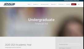 
							         Undergraduate Financial Aid - William Jessup University								  
							    