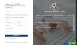 
							         Undergraduate Online Application - Taraba State University								  
							    
