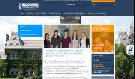 
							         Undergraduate Placements - Lawrence S. Bloomberg Faculty of Nursing								  
							    