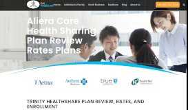 
							         Understanding Aliera Care Sharing Plans with Review, Rates, and Plans								  
							    