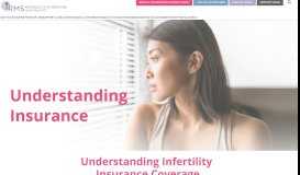 
							         Understanding Infertility Insurance Coverage | IRMS								  
							    