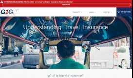 
							         Understanding Travel Insurance - G1G.com								  
							    