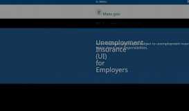 
							         Unemployment Insurance (UI) for Employers | Mass.gov								  
							    