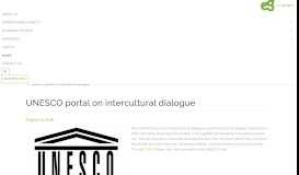 
							         UNESCO portal on intercultural dialogue | Euroguidance Network								  
							    