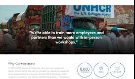 
							         UNHCR - Collaboration & Learning Management - CSOD								  
							    