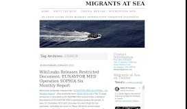 
							         UNHCR | MIGRANTS AT SEA								  
							    